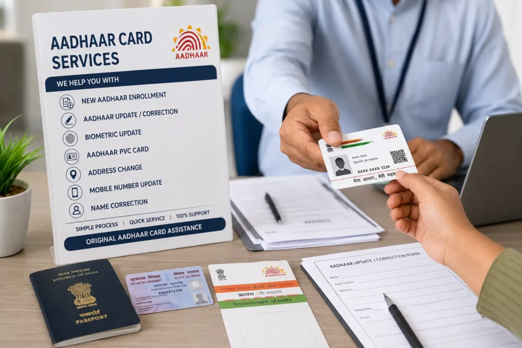 Aadhaar Card Agents in Velachery